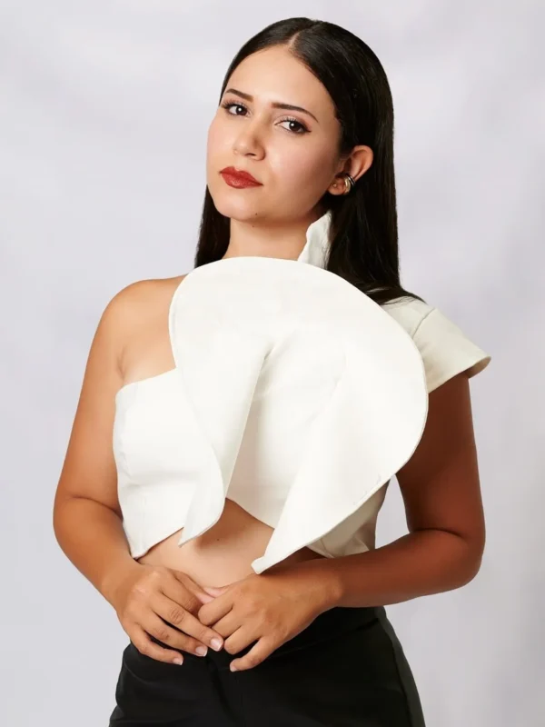 Top Prisma - Blanco