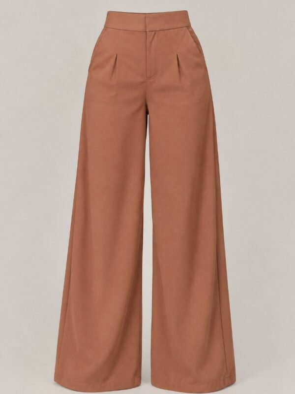 Pantalón Eclipse Wide Leg - Cafe